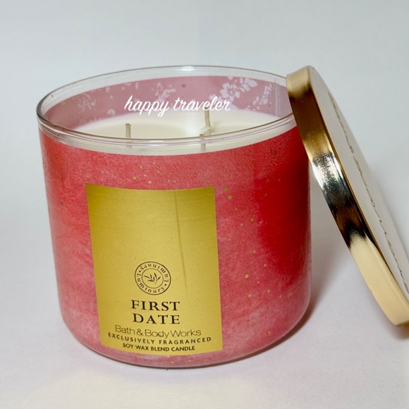 FIRST DATE 3 Wick Candle - Picture 2 of 5